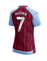 Aston Villa John McGinn #7 Domácí Dres pro Dámské 2023-24 Krátký Rukáv